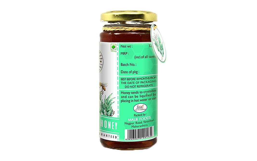 The Honey Shop Eucalyptus Honey    Glass Jar  325 grams